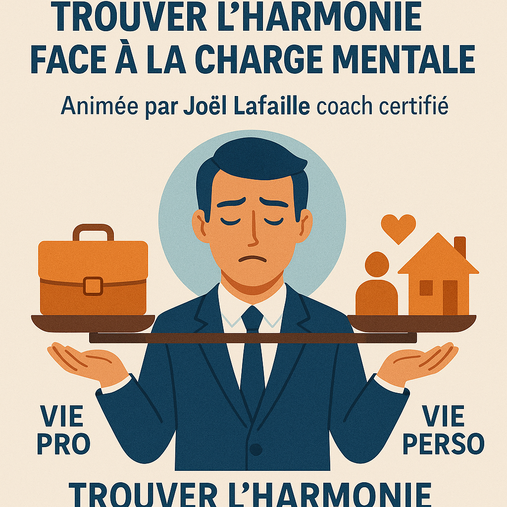 le 20 mai Confrence : Comment allger sa charge mentale et retrouver lharmonie ?