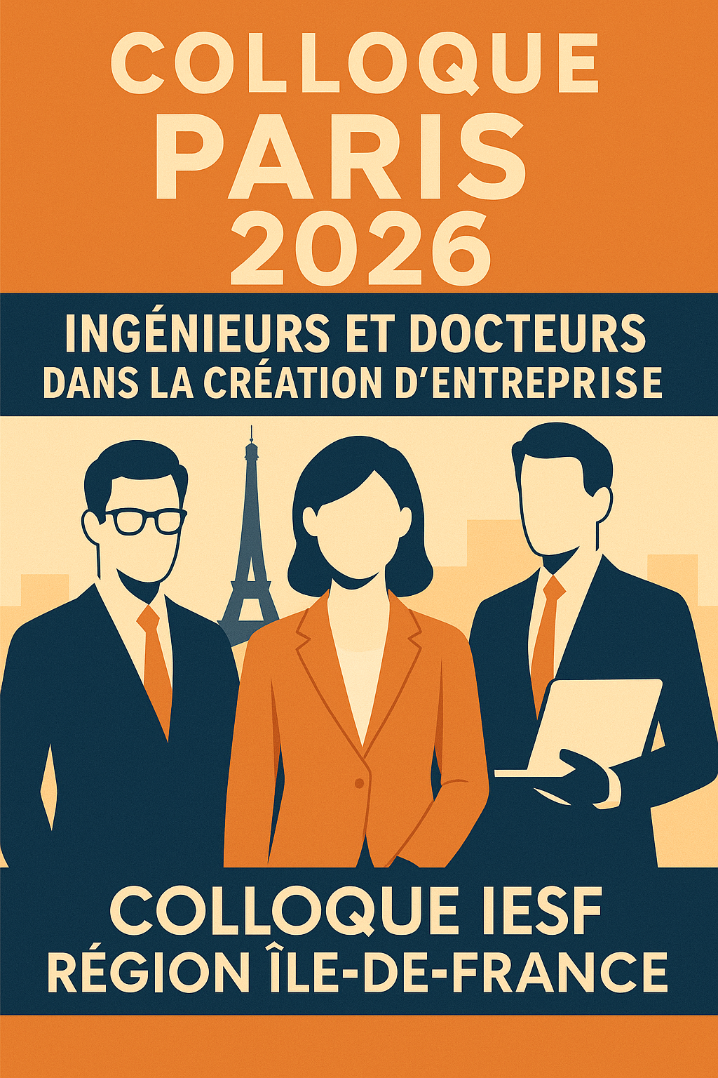 Crer, innover, transmettre : les ingnieurs et scientifiques face  lentrepreneuriat . Colloque 2026