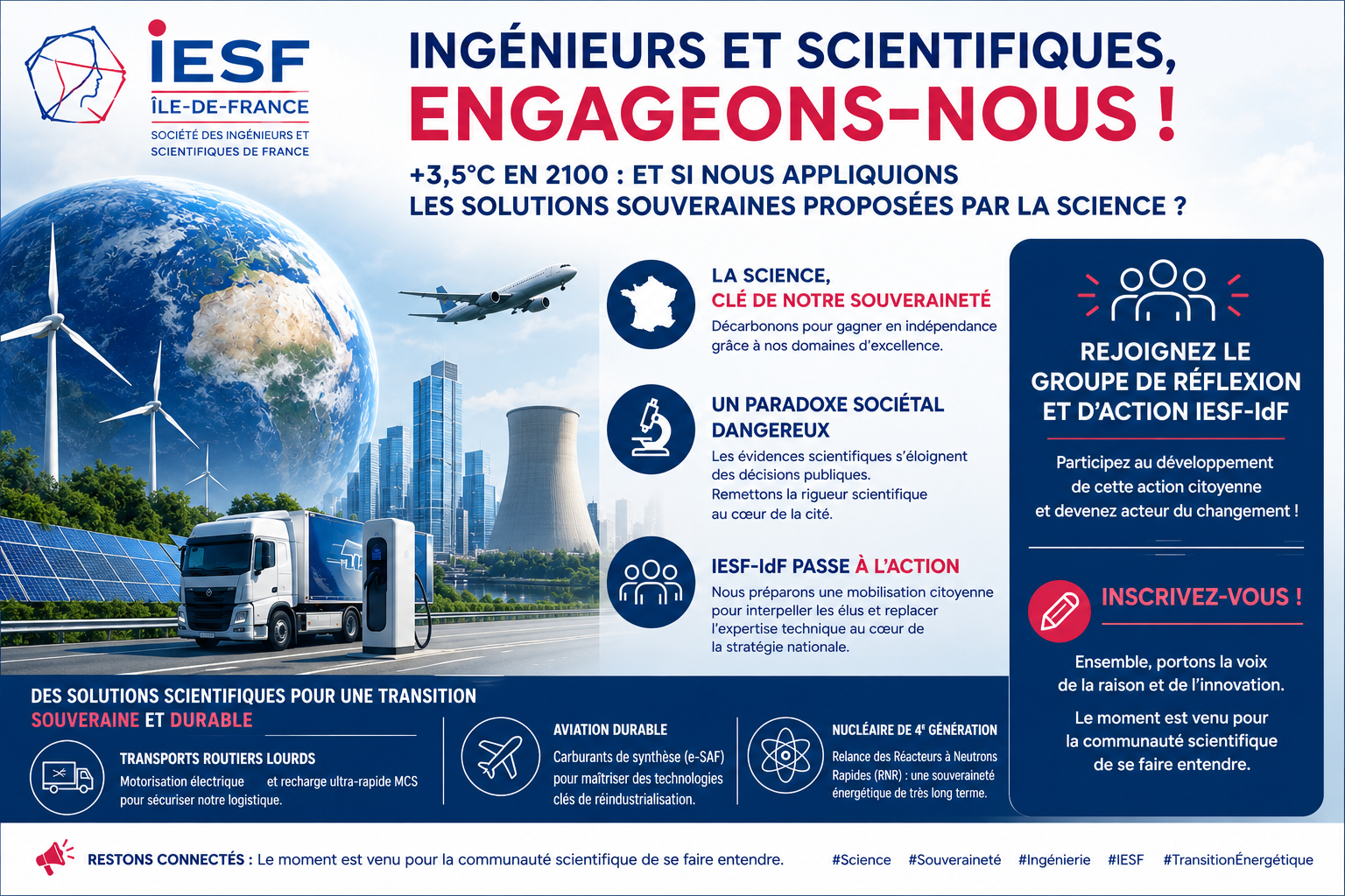 Le monde �volue, IESF �le-de-France �galement