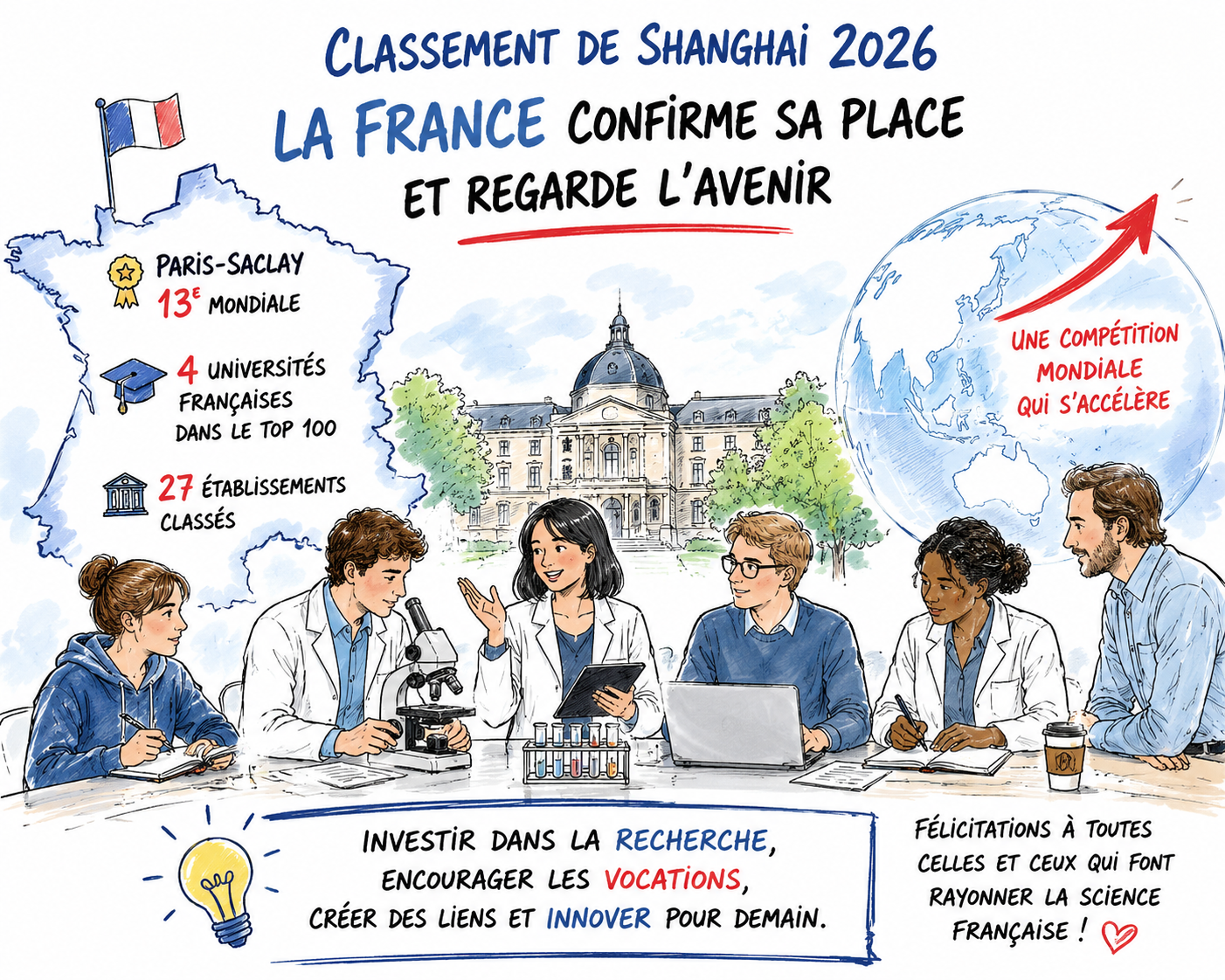 Le classement de Shanghai 2026 vient d��tre publi�.