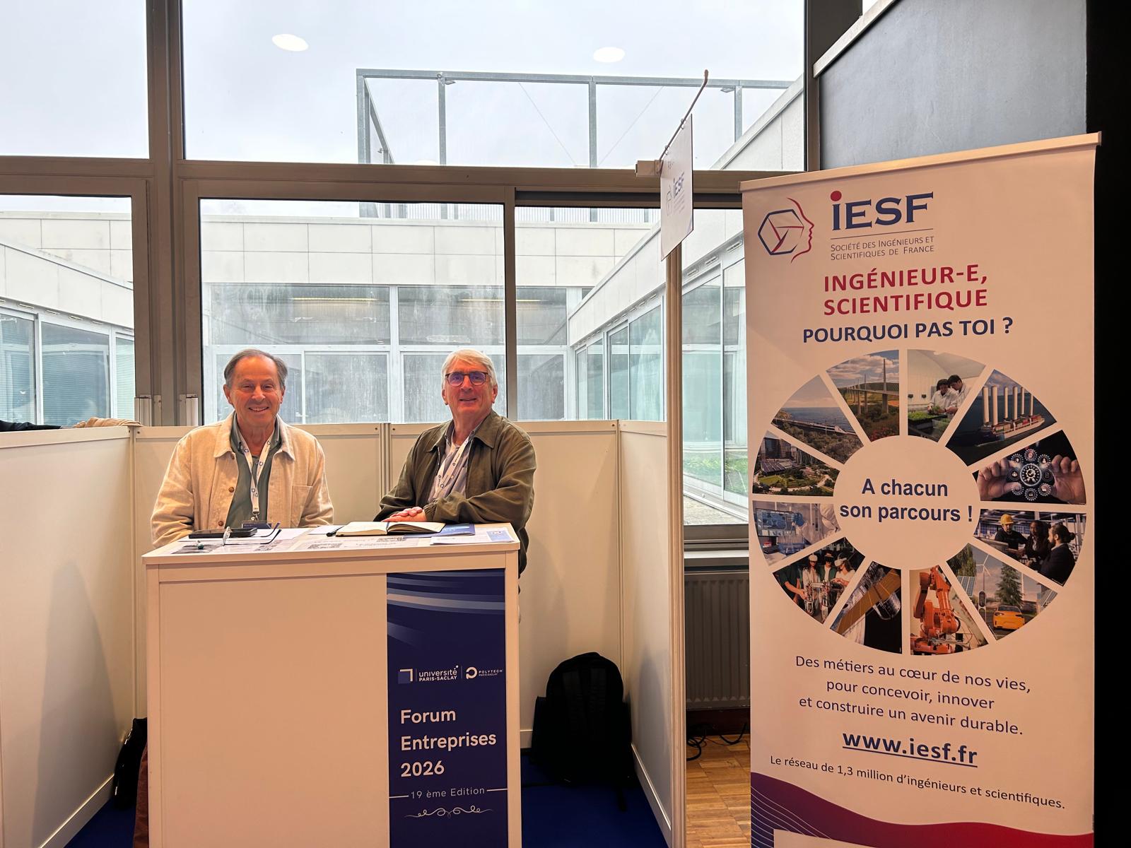  IESF �le-de-France pr�sente au Forum Entreprises 2026 de Polytech Paris-Saclay !