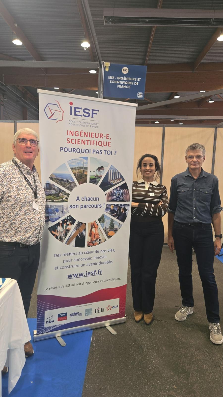 IESF IdF �tait au salon STUDYRAMA des Premi�res, Terminales samedi 26 septembre � la Porte de la Villette !