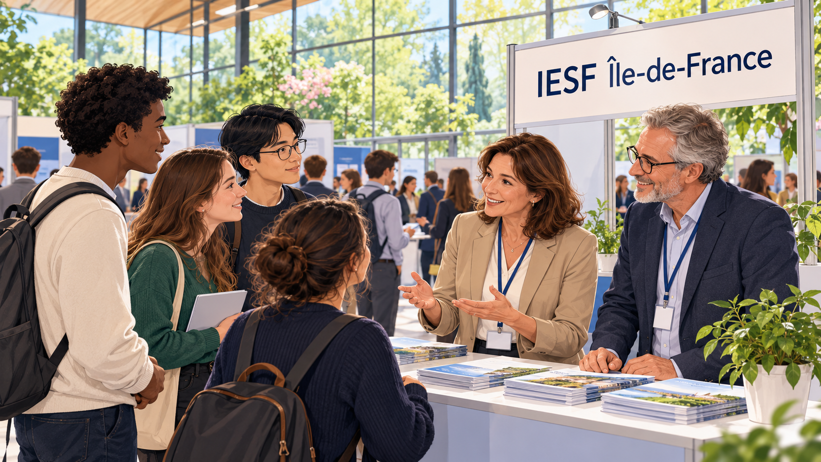 ESF �le-de-France � la rencontre des �tudiants au Forum Arts et M�tiers le 20 octobre 2026