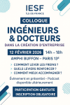 Colloque "Ing�nieurs et Docteurs dans la cr�ation d'entreprise"
