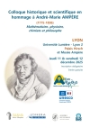Colloque  Demain, un monde lectrique  : Clture des clbrations des 250 ans dAmpre