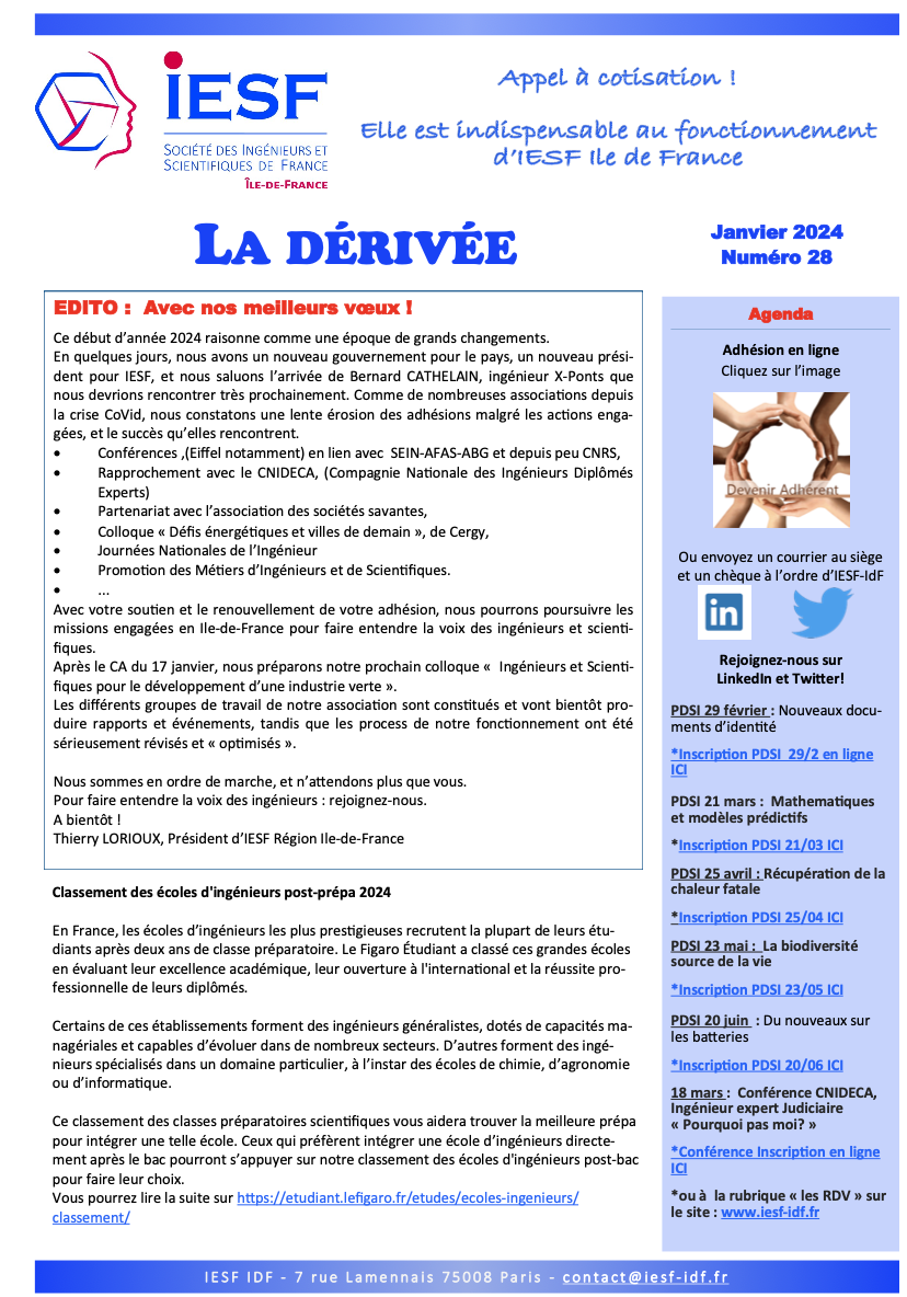 La Derivee N28 annonce